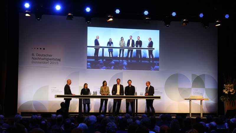 Ende November wurden in Düsseldorf die Deutschen Nachhaltigkeitspreise verliehen. Erstmals gingen mit dem Next Economy Award auch vier Auszeichnungen an nachhaltige Start-ups. 