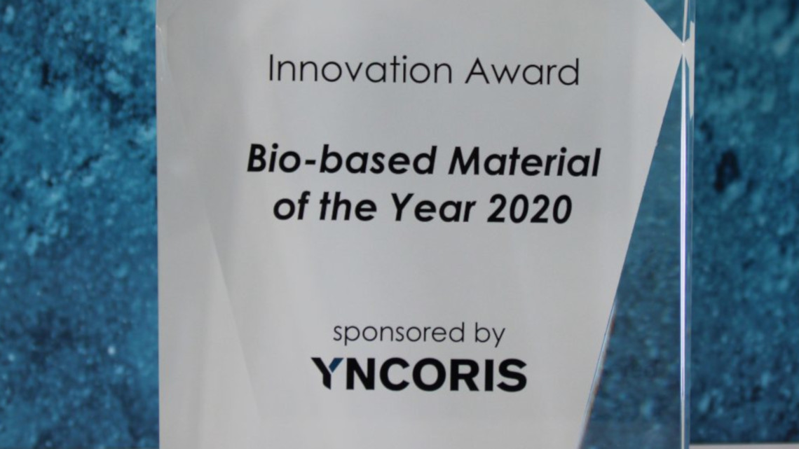 Die Bio-based Material of the Year 2020 Awards wurden in diesem Jahr online vergeben. 