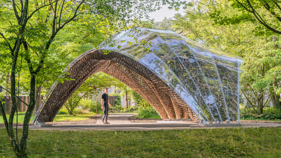 livMats Pavillon: Außenansicht