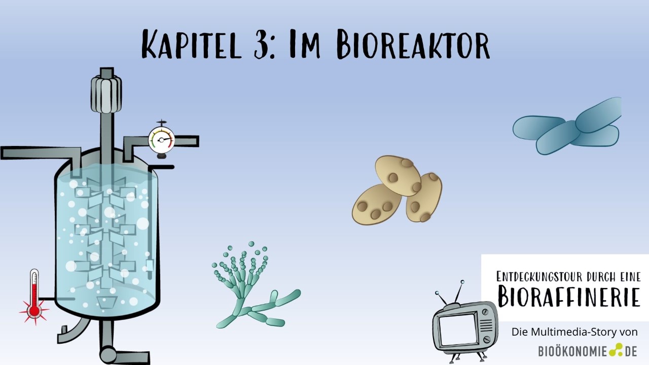 Bioraffinerie-Tour: Im Bioreaktor