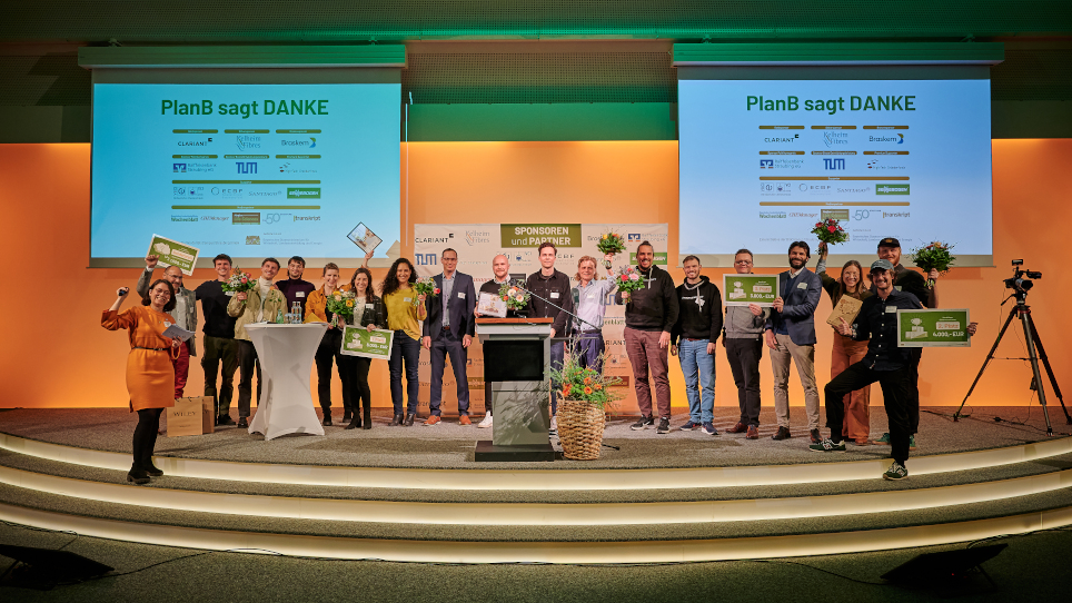 Alle Teams bei Gründungswettbewerb „PlanB – Biobasiert.Business.Bayern.“