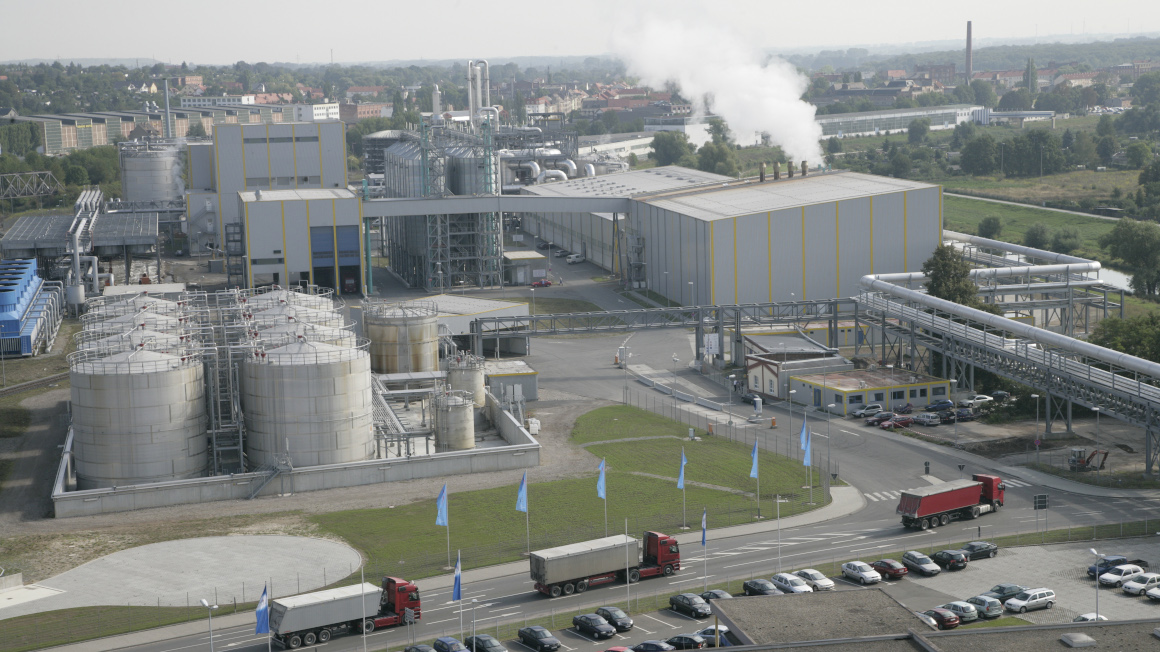 Ethanolanlage von Südzucker-Tochter CropEnergies in Zeitz