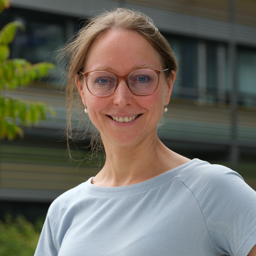 Portrait Caroline Gutjahr Max-Planck-Institut für molekulare Pflanzenphysiologie
