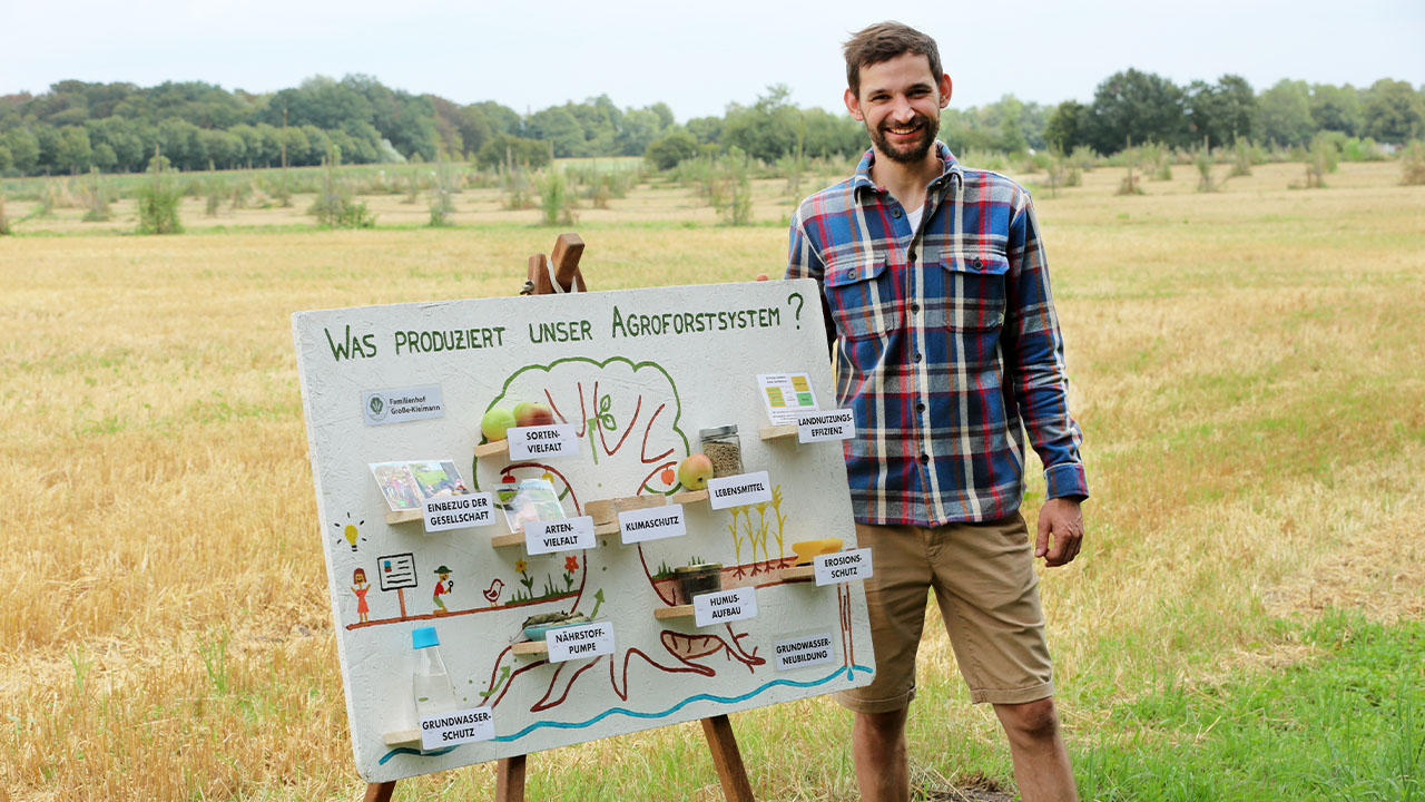 Portrait Jan Große-Kleimann System Agroforst