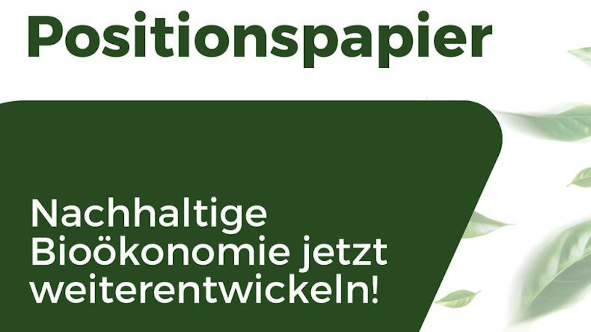 In einem Acht-Punkte-Papier fordern führende Fachleute von der Politik eine entschlossene Förderung der Bioökonomie.