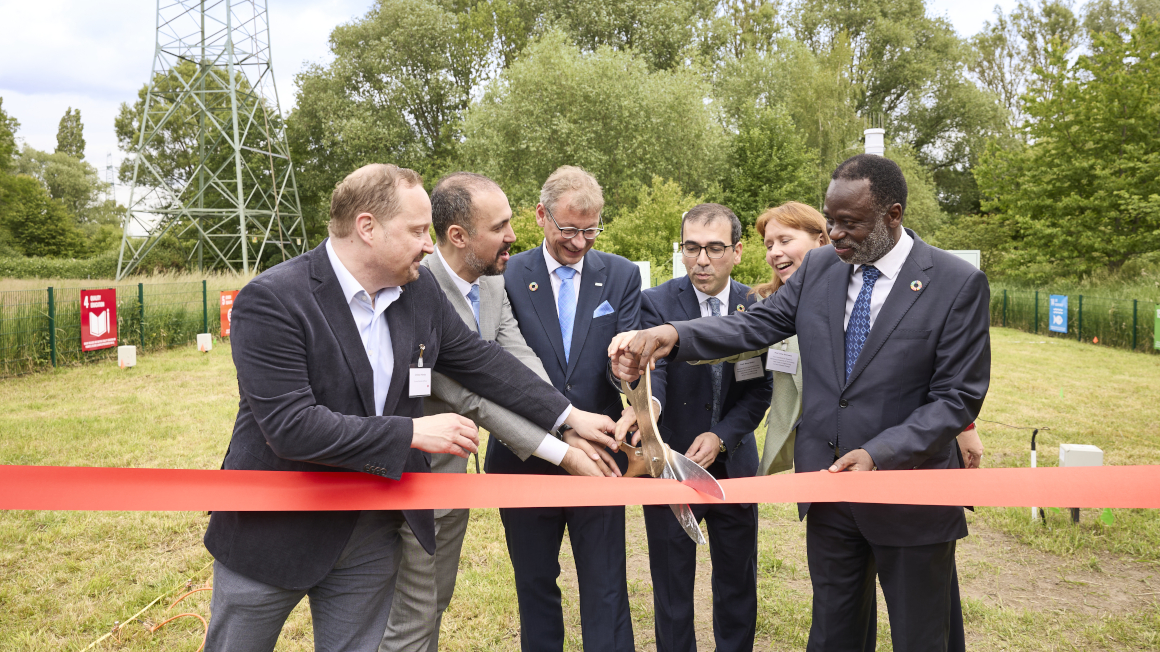 EEinweihung des neuen CampusLabs for Global Soil Health, Water and Climate.