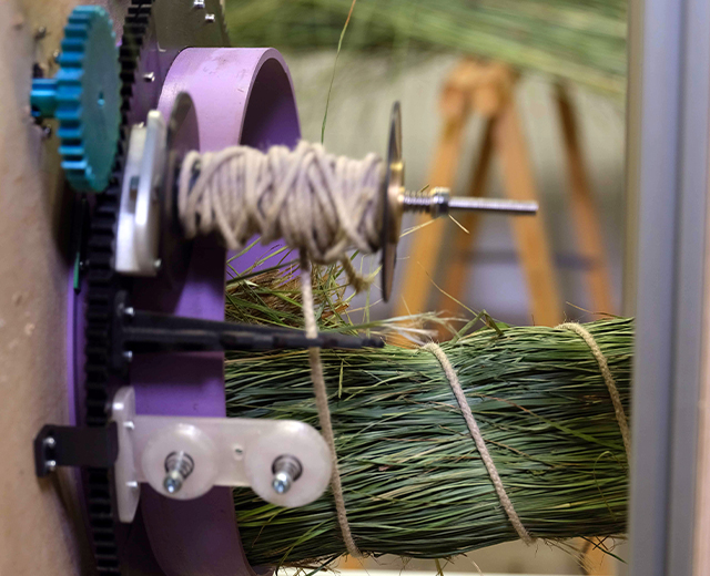 Charlett Wenig Coiling Maschine Spule Werkstatt TU-Berlin