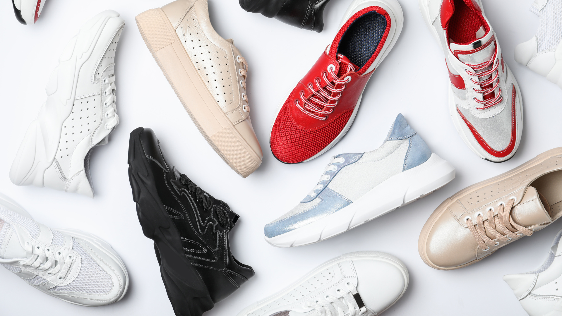 Verschiedene Lederschuhe 