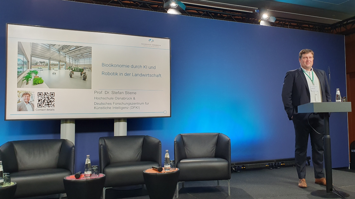 Bio-KI: Impulsvortrag von Stefan Stiene von der Hochschule Osnabrück