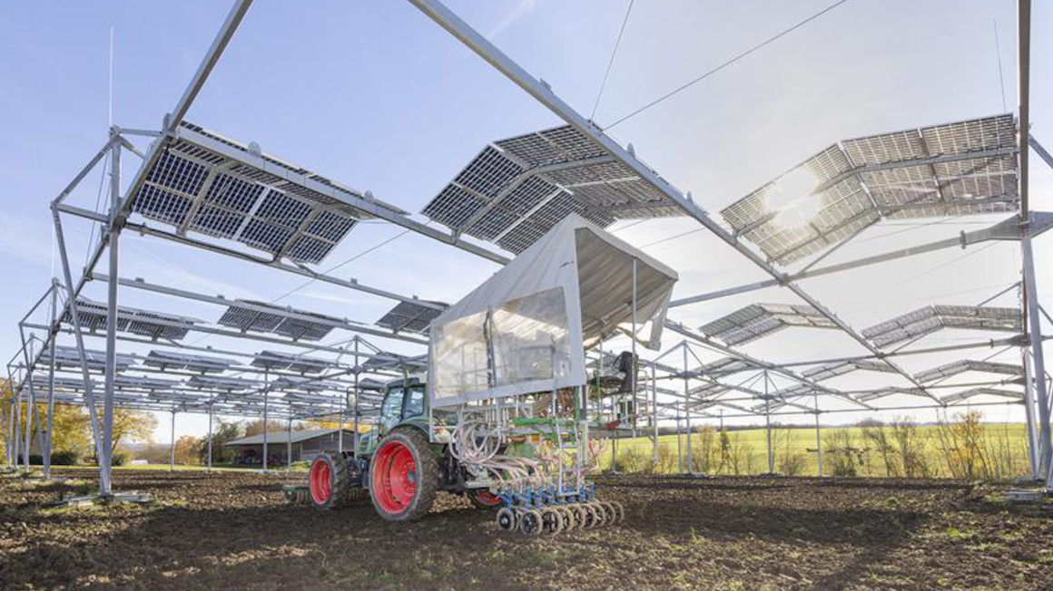 Agri-PV-Forschungsanlage in Renningen - Einweihung