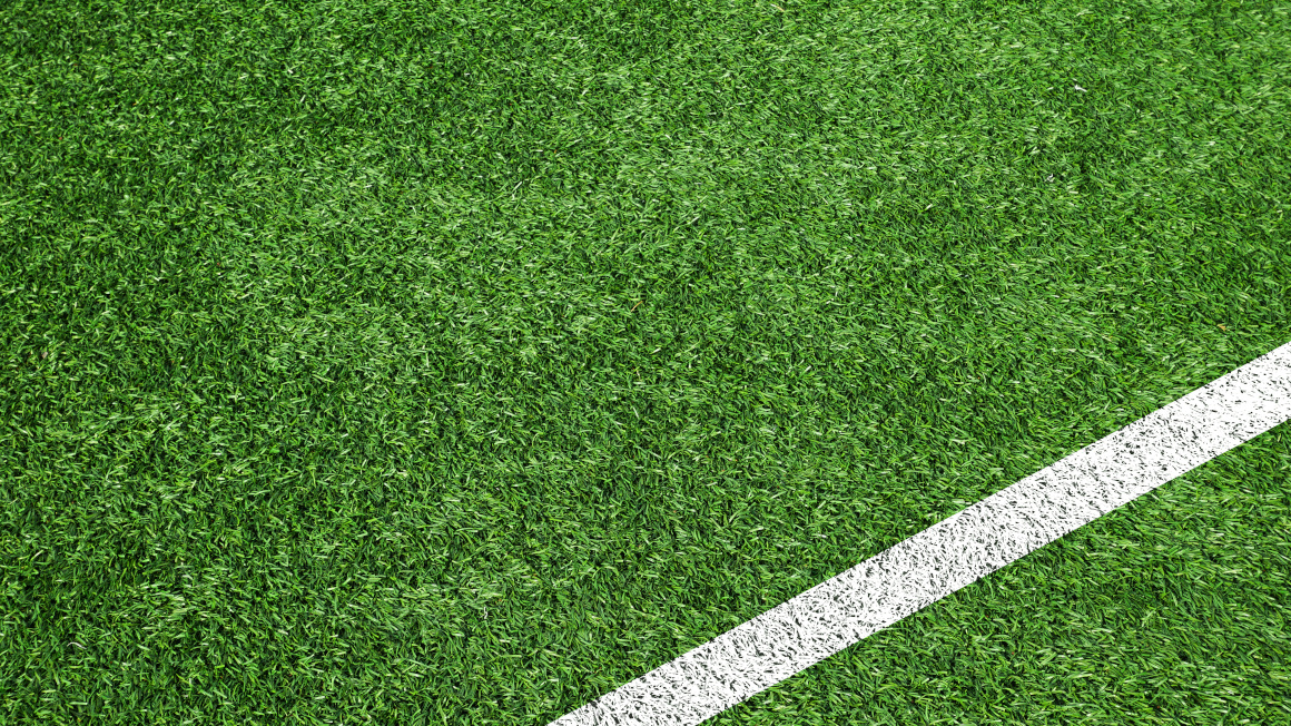 Kunstrasen Fußballfeld