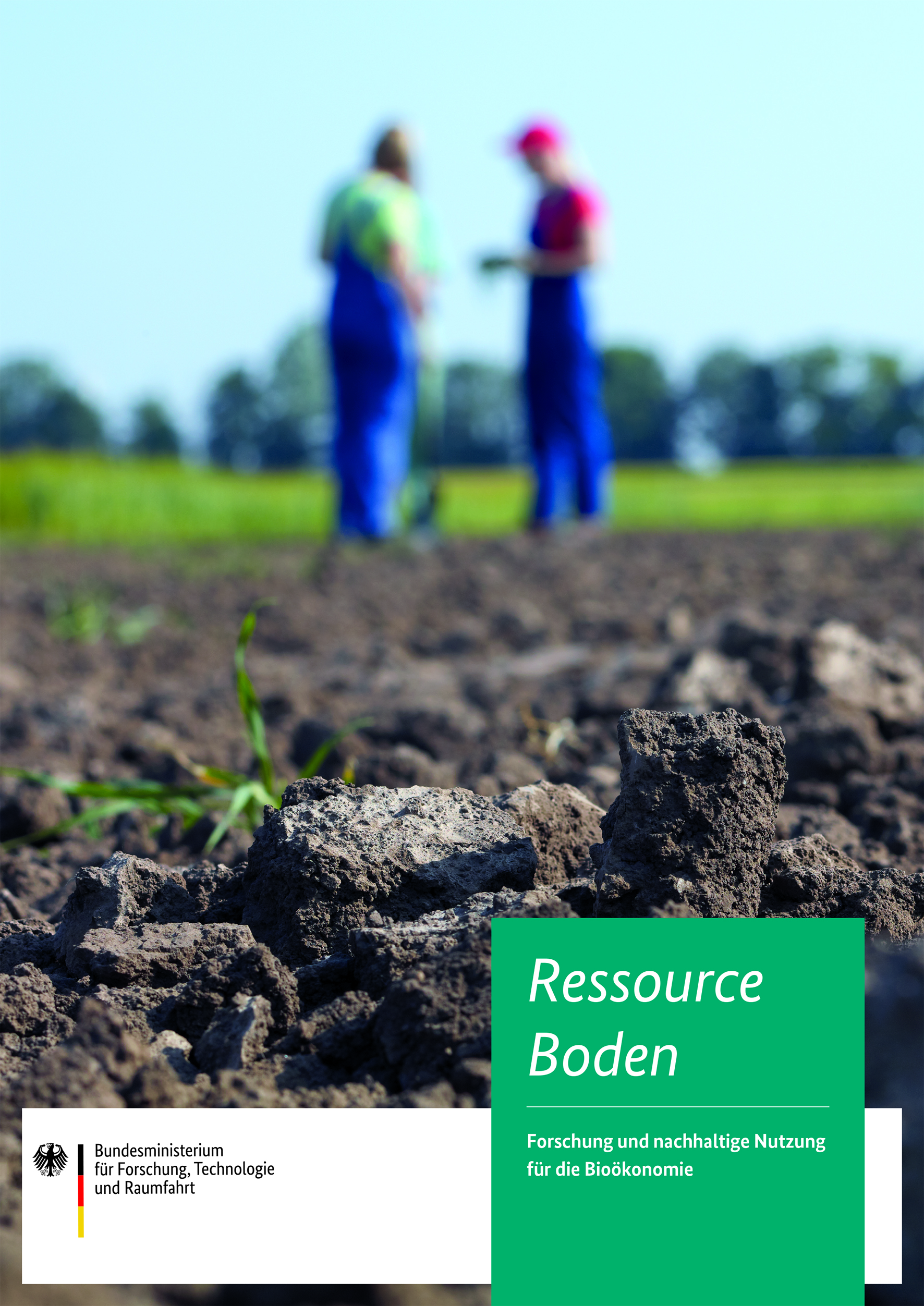 Titelbild der Broschüre Ressource Boden