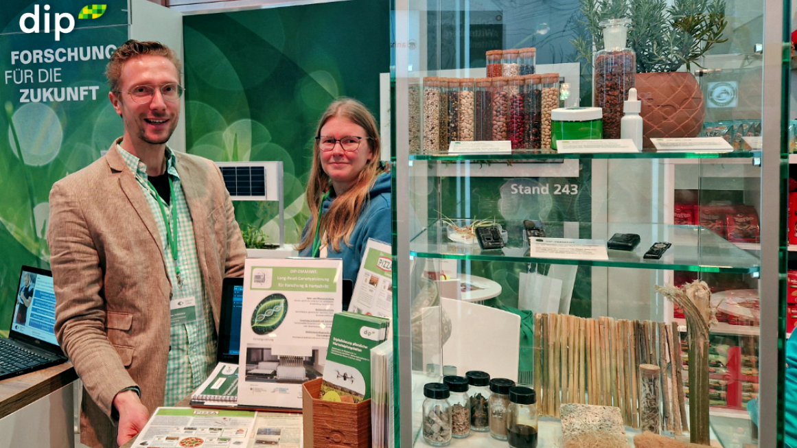 Ausstellung des DiP-Verbunds auf der Grünen Woche 2026.