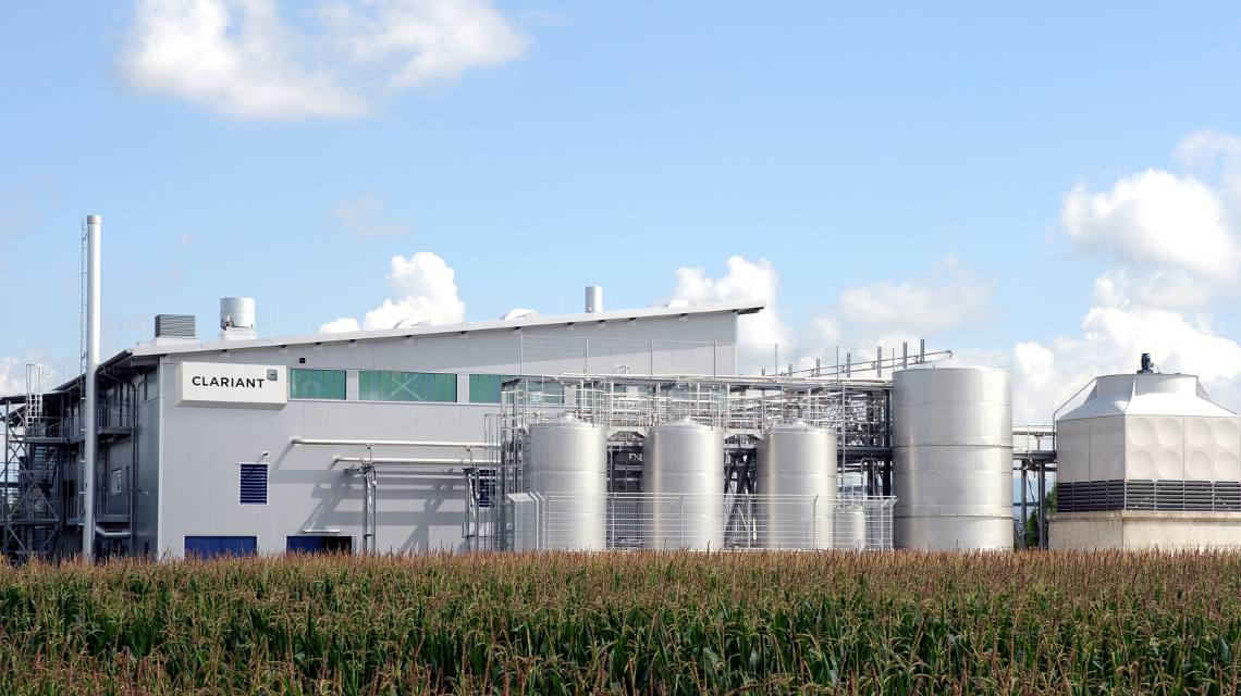 Umfangreiche Tests mit Envirals Rohstoffen wurden in der vorkommerziellen Anlage von Clariant in Straubing, Deutschland, durchgeführt. 