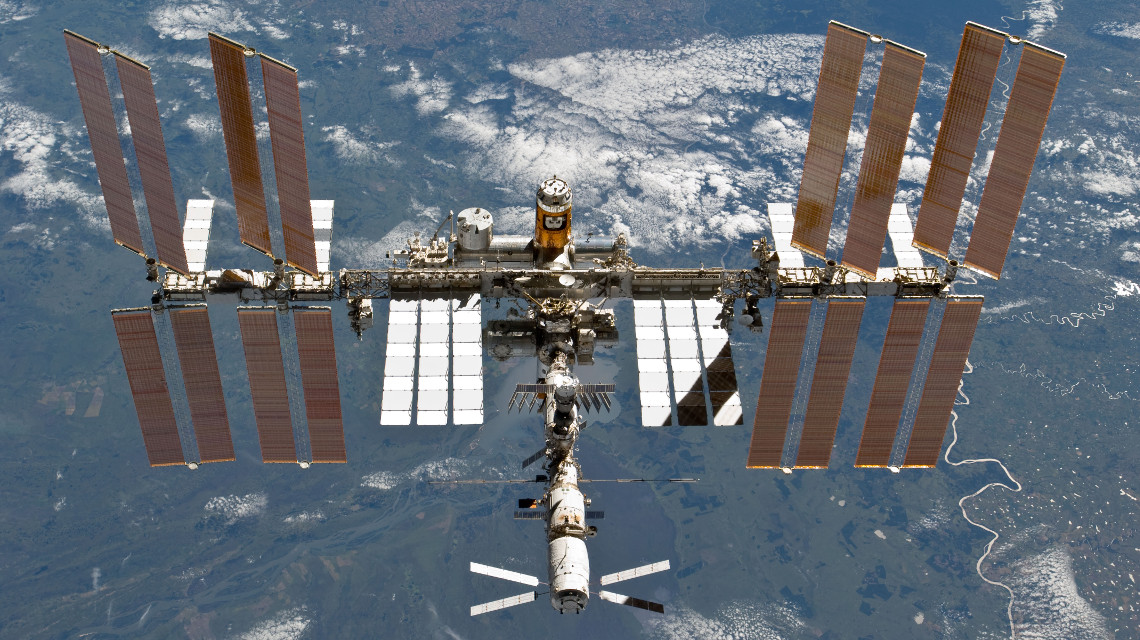 Die internationale Raumstation ISS 