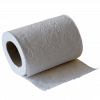 Eine Rolle Toilettenpapier