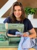 Cecilia Palmér im heimischen Atelier
