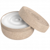 Creme in brauner Papierdose