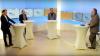 Michael Carus diskutiert mit Frank Kensy, John Fox, Mesbah Sabur und der per Skype zugeschalteten Agnes Borg.