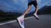 Läufer mit innovativem Turnschuh - Sohlenmaterial aus Kohlenstoff-Abgasen
