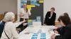 Die IGB-Wissenschaftlerinnen Marei Brose und Dipl.-Ing. Christiane Chaumette leiten einen »urban BioÖkonomieLab«-Workshop zur Einbindung von lokalen Partnern.
